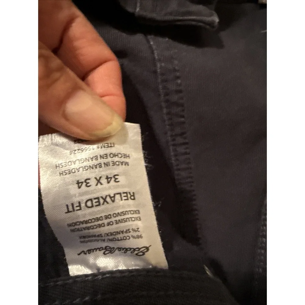 Eddie Bauer Men's Pants Dart Gray 34x34